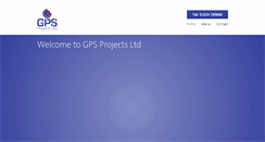 Desktop Screenshot of gpsprojectsltd.co.uk