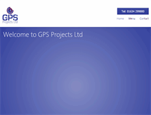 Tablet Screenshot of gpsprojectsltd.co.uk